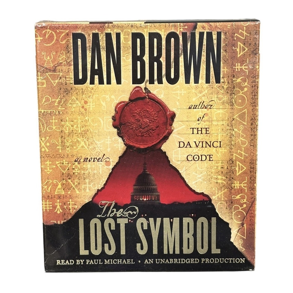 Dan Brown The Lost Symbol Unabridged CD Audiobook Box Set Read by Paul Michael